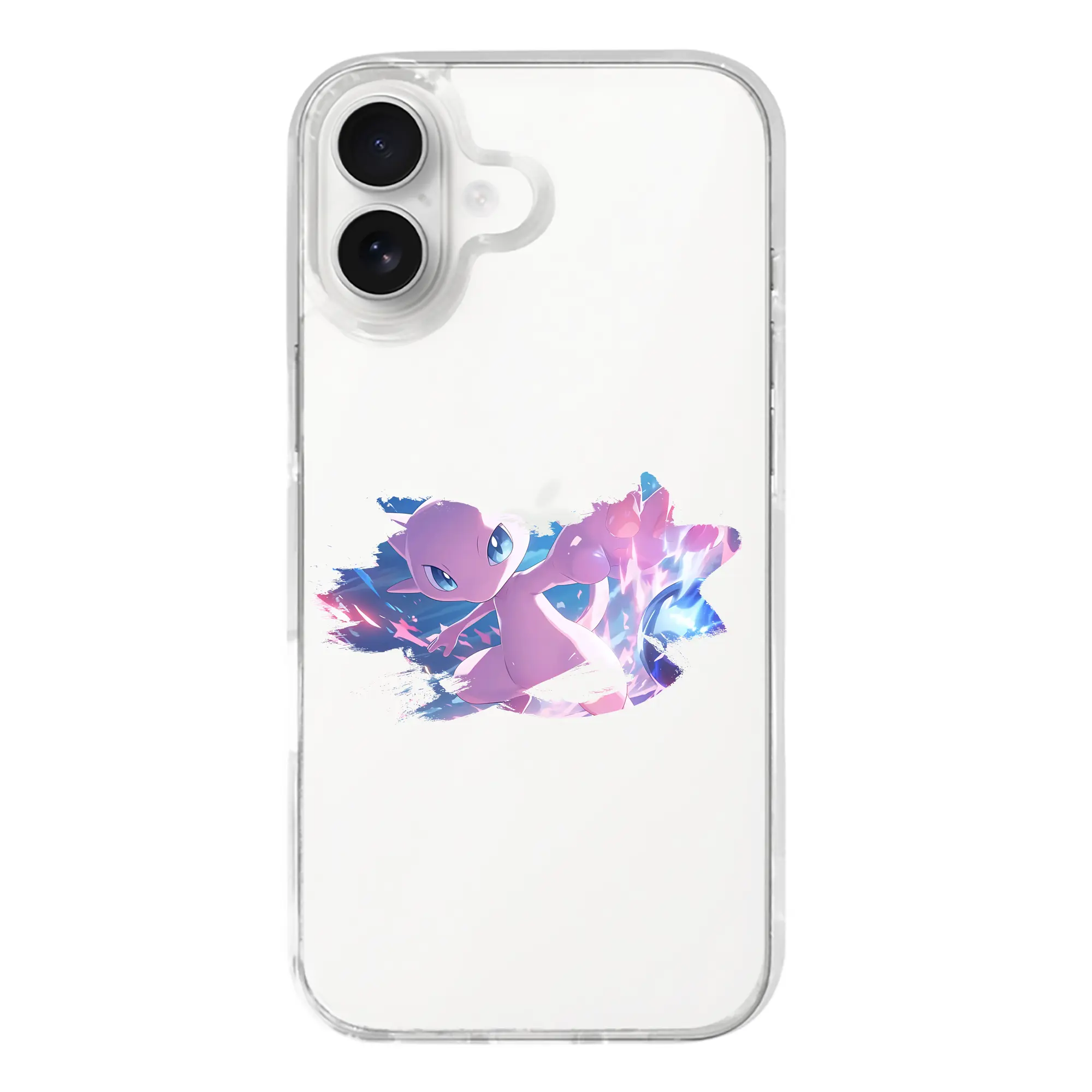 ポケモン グッズ,ミュウ - iPhone 17シリーズ 透明スマホケース – 薄型・耐衝撃・精密フィット保護カバー